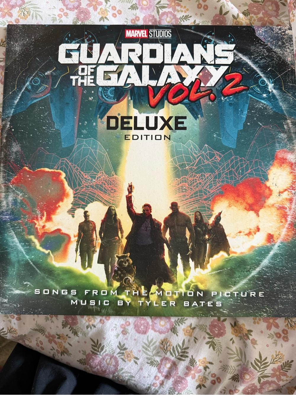 Marvel Guardians of the Galaxy Vol. 2 Vinyl — Blue, Orange, Red